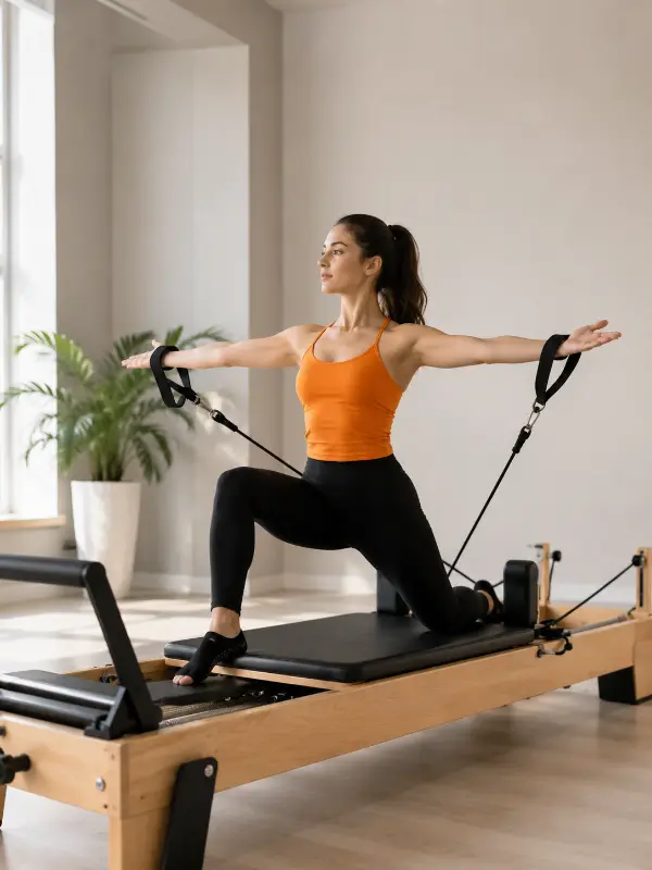 Reformer pilates dersi
