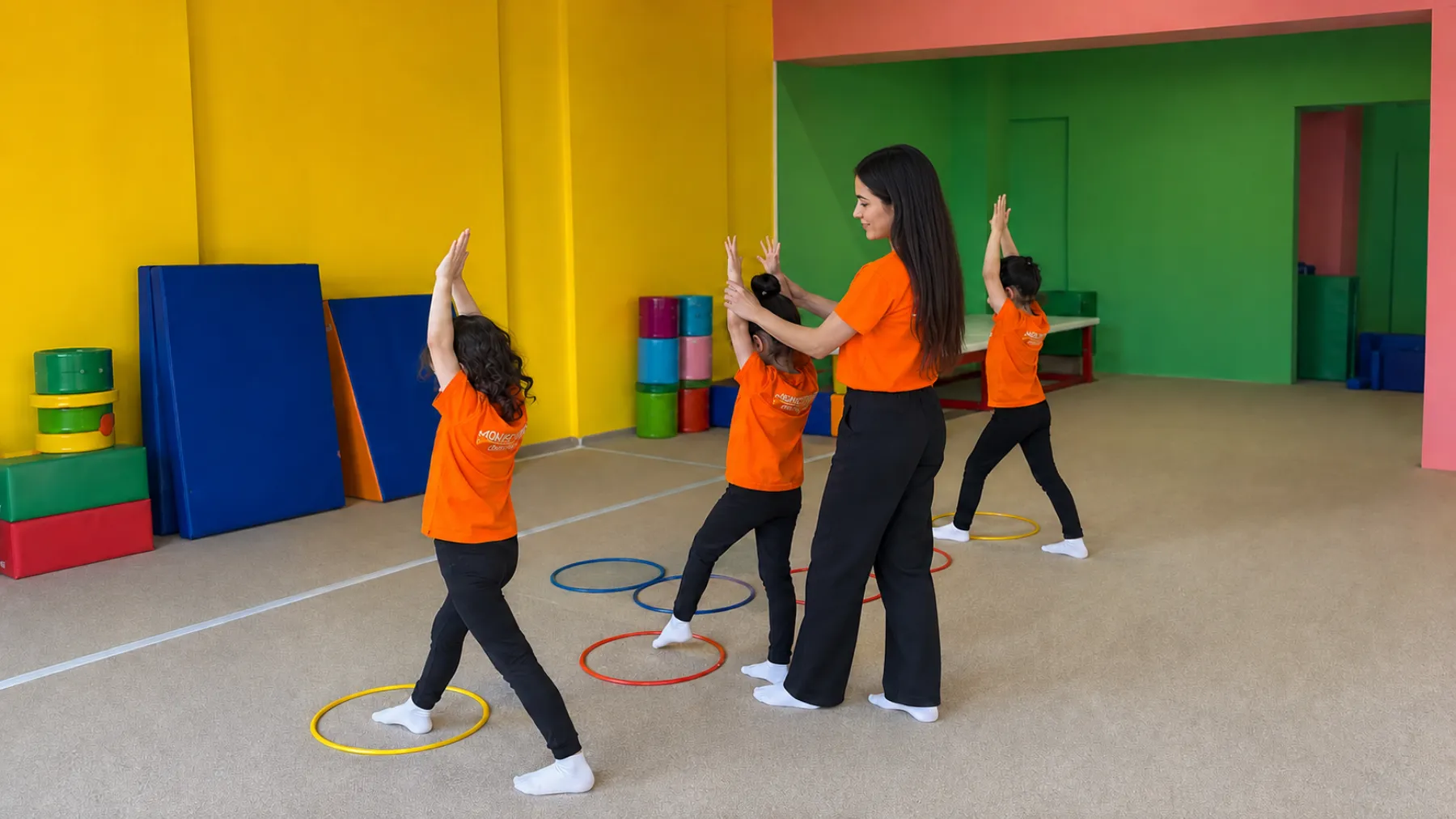 CimCimPark çocuk cimnastik dersi